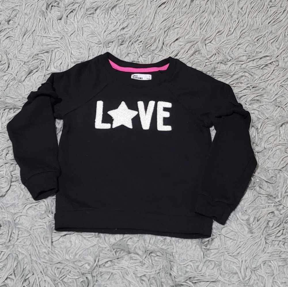 Epic Threads Ruffle Sleeved Sweatshirt